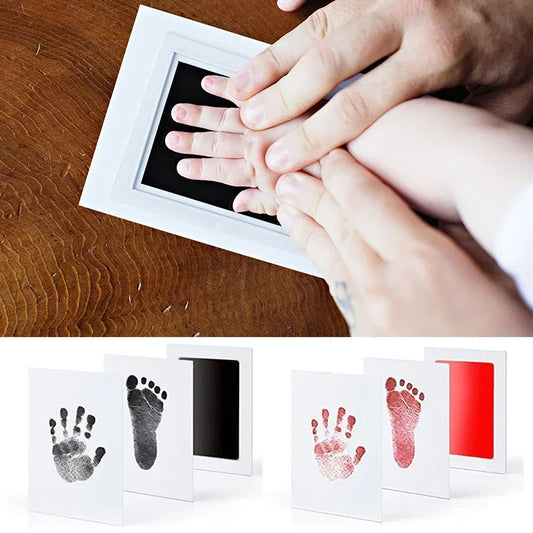 KleinGeluk® | Baby Hand- en Voetafdruk Set – Blijvend Aandenken aan de Eerste Momenten