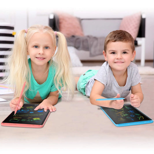 KleinGeluk® Creatief Schrijfbord | Elektronisch Tekenplezier voor Kids (12 inch groot)